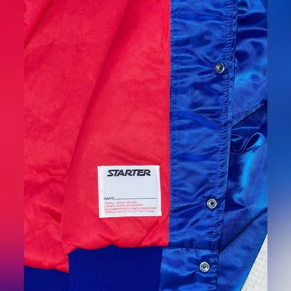 Rare Vintage NBA Denver Nuggets Starter Jacket - Small - Picture 5 of 7